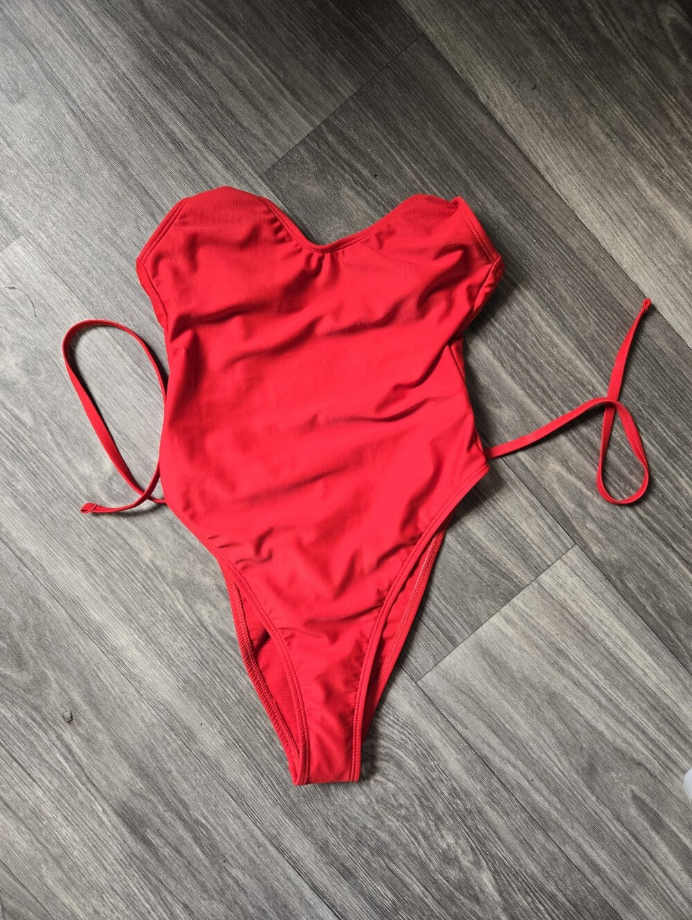 Wild Fable Bright Red Bikini Full Body Womans Size XXS